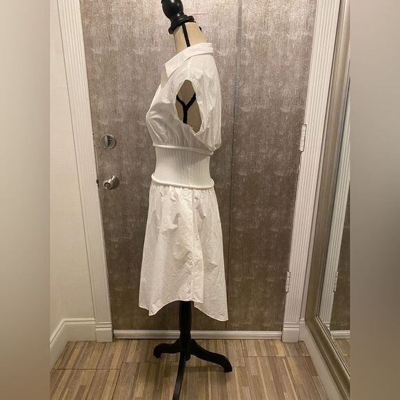 T Alexander Wang 100% cotton white dress, size 2 - Picture 10 of 14